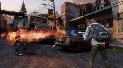 The Last of Us flamethrower