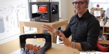 MakerBot's $1,400 3D scanner fills the gaps in its fledging 3D printing ecosystem