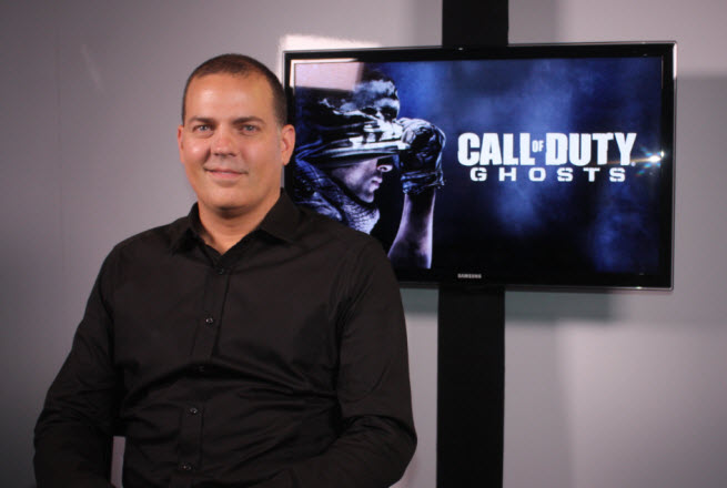 Mark Rubin, the executive producer on Call of Duty: Ghosts, in 2013.