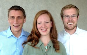 Mattermark's founders: Kevin Morrill, Danielle Morrill, and Andy Sparks.