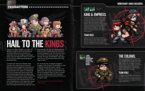 Mercenary Kings Codex Characters Sample