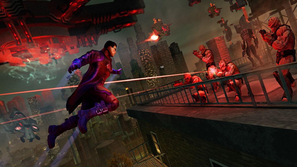 Saints Row IV in action.