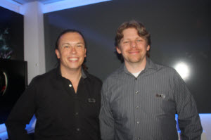 Dave Georgeson and Terry Michaels of Sony Online Entertainment.
