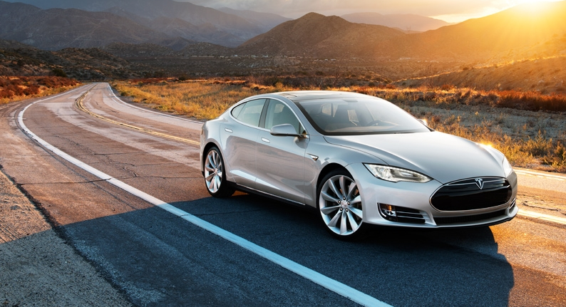 Tesla's Model S is rated for a top speed of 130 mph.