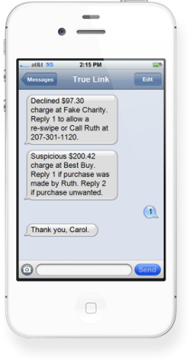 If suspicious charger occur, caregivers will be notified via SMS or email
