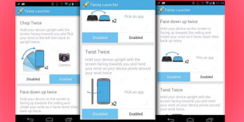 Twisty Launcher brings the Moto X’s double twist camera gesture to more Android phones
