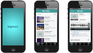 Share and save with the Kapture app