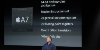 Apple announces 64-bit A7 chip and 'motion coprocessor' — pay attention, game and fitness-app developers