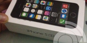 iPhone 5S leaked packaging may reveal a fingerprint sensor around home button