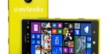 The first Windows Phone with a six-inch screen: Nokia Lumia 1520 image leaks out