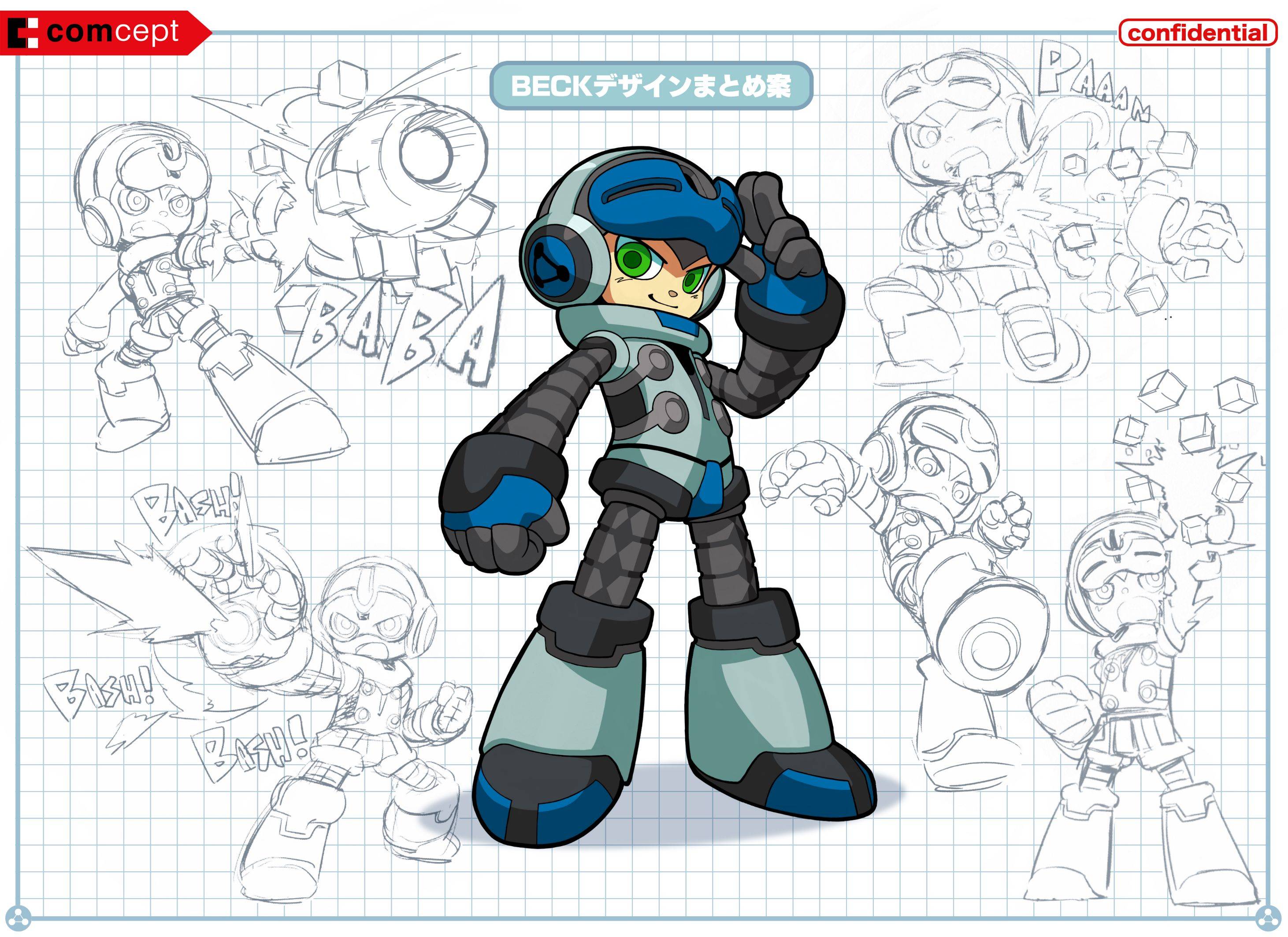 Beck from developer Comcept's Mighty No. 9.