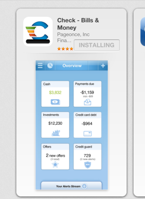 The Check app is available to download free of charge
