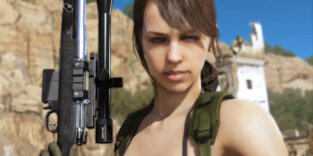 Konami demonstrates its actor-capture process for Metal Gear Solid V's new sniper Quiet