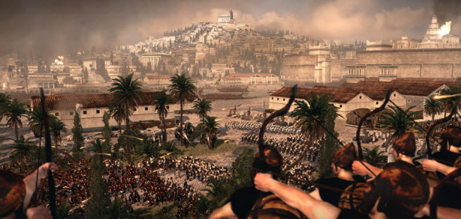 Total War: Rome II archers