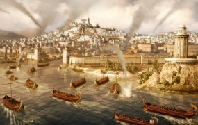 Rome II epic sea battle