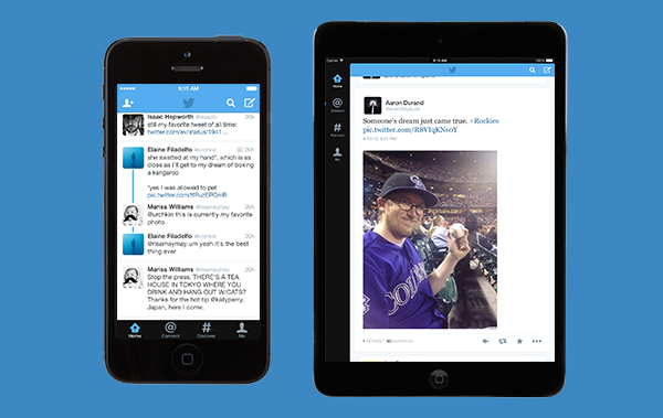 Twitter iOS 7 app