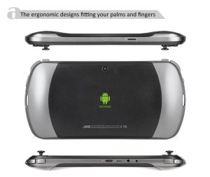 The JXD S7800 gaming tablet.