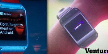 Samsung officially announces the Galaxy Gear smartwatch