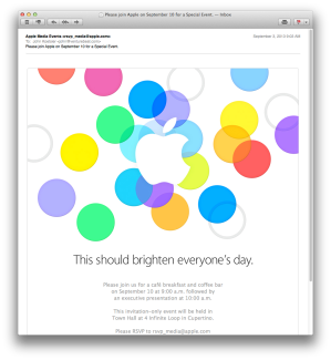 apple sept 10 invite