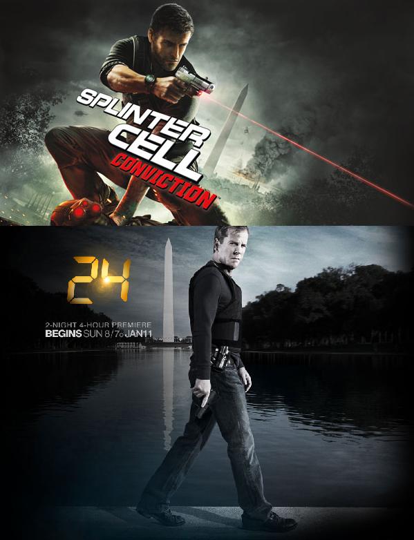 24 Splinter Cell promo