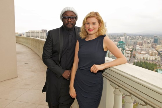 VentureBeat reporter Christina Farr photographed with Will.i.am at the Grand Hyatt, San Diego