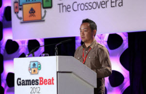 Dan "Shoe" Hsu at GamesBeat 2012