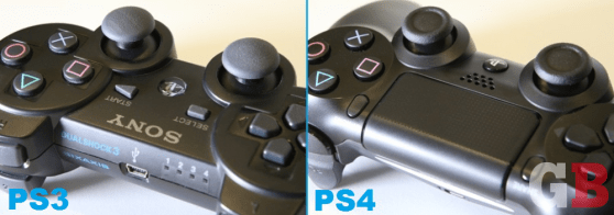 DualShock 3 vs DualShock 4 - touchpad