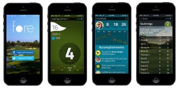 Fore app makes every golf round you play into a tournament with friends