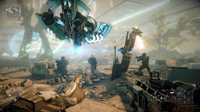 Killzone: Shadow Fall has cool aerial combat