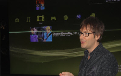 Mark Cerny shows Knack