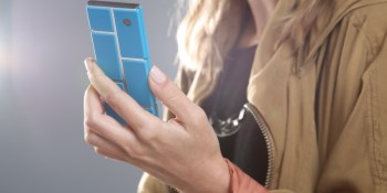 Watch the first prototype of Google's Ara modular smartphone project in action