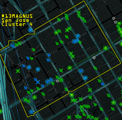 Ingress smartphone screen