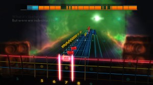 Bass guitar game screen