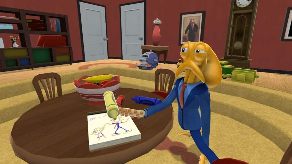 Octodad's flailing attempts at normalcy were always charming.