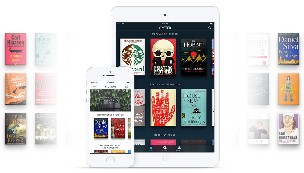 Oyster now offers an iPad app