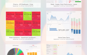 A screenshot from Roambi Analytics 7