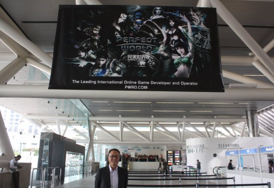 Robert Xiao, CEO of Perfect World at the GMIC in San Francisco.