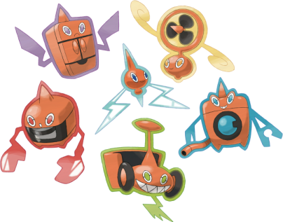 Rotom, jack-of-all-appliances.