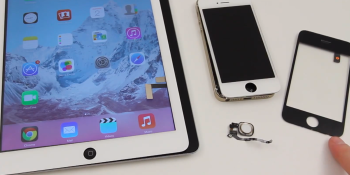 iPad 5 fingerprint sensor now very likely: Front panel fits iPhone 5S home button ‘perfectly’