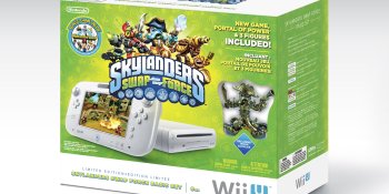 The white Wii U lives: The 8GB console will soon include Skylanders Swap Force starter kit