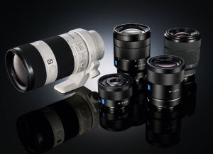 New Sony lenses