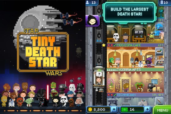 Star Wars: Tiny Death Star for iOS and Android.