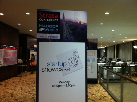 The Strata startup showcase after 8 PM