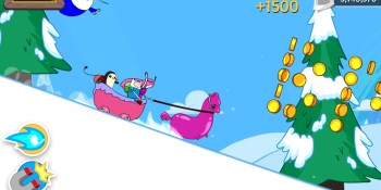 Oh my glob! Adventure Time skiing game launches Thursday for iOS and Android