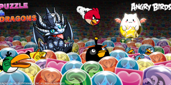 Finnish friends: Rovio’s Angry Birds are teaming up with developer GungHo to appear in Puzzle & Dragons