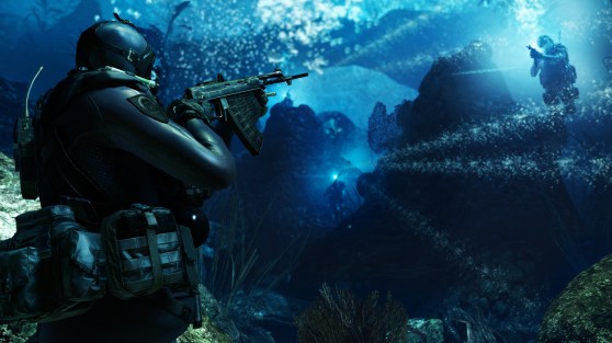 Call of Duty: Ghosts underwater firefight