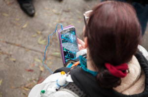 Ingress on a phone