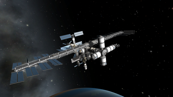 A space station in KSP.
