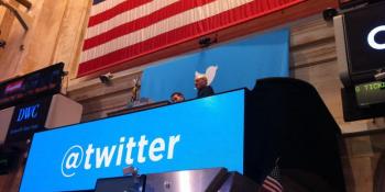 Twitter hits NYSE at a spread of $43-$47 (Patrick Stewart ‘makes it so’)