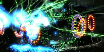 Acclaimed twin-stick shooter Resogun is blasting its way onto PlayStation Vita